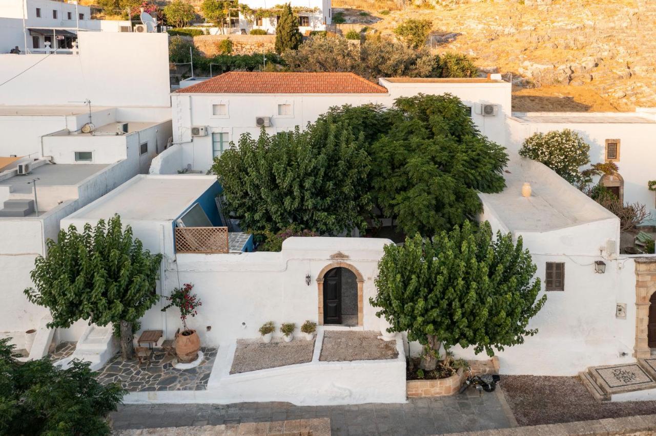 Casa Angelina Lindian House With Large Garden Villa Líndos Exteriör bild